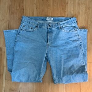 NWOT Abercrombie and Fitch The Baggy Low Rise Jeans